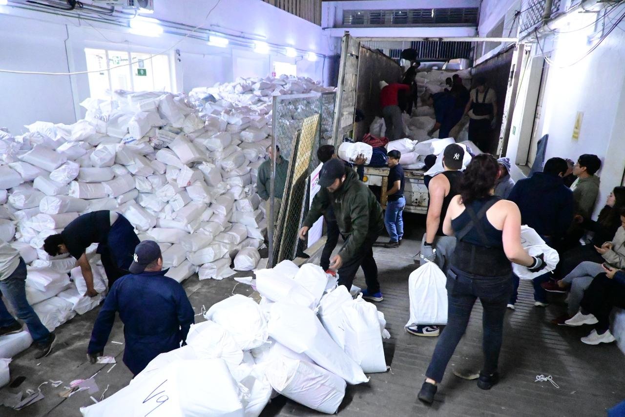 Cumple OPLE Veracruz con destrucción de documentación electoral del Proceso Extraordinario Judicial 2024-2025